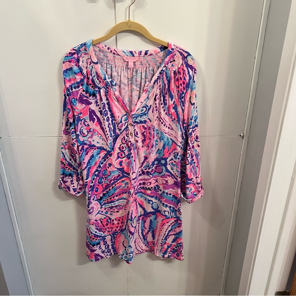 Lilly Pulitzer 3/4 length sleeved Dress